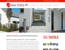 Tablet Screenshot of doorentryip.com